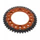 Corona ZF Dual 45 Denti Passo 525 Arancio KTM Adventure 1050 ABS 