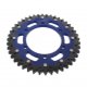 Corona ZF Dual 44 Denti Passo 525 Blu Suzuki - Yamaha 