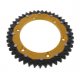 Corona ZF Dual 43 Denti Passo 525 Oro Suzuki XF 650 U Freewind 