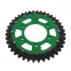 Corona ZF Dual 40 Denti Passo 525 Verde Kawasaki Z 1000 E ABS 
