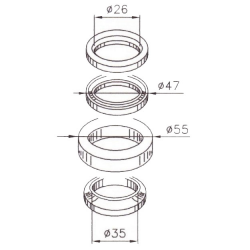 Kit Cuscinetto DI Sterzo Honda - Kymco
