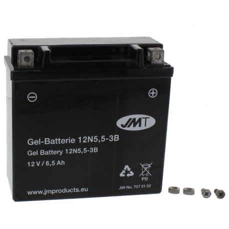 Batterie 12N5.5-3B GEL Aprilia - Yamaha - Vespa 