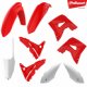 Kit Carene Completo Polisport Honda CR 125 R - CR 250 R 