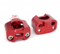 Adattatore Manubrio Rosso Ergal Da 22 A 28 