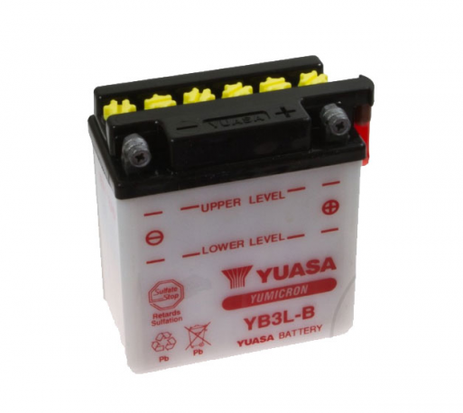Batteria YB3L-B YUASA Yamaha DT 125 RH - DT 80 LC I - XT 350 N 