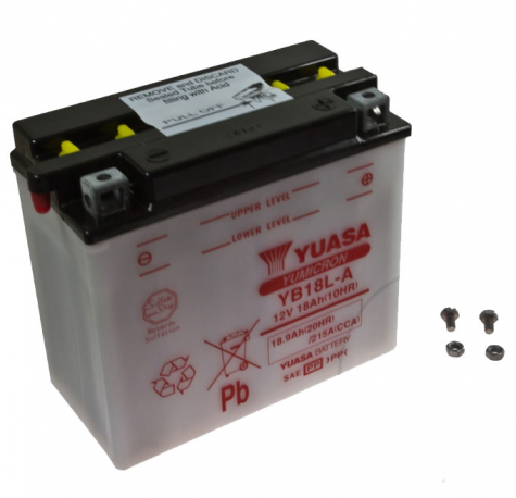 Batteria YB18L-A YUASA Honda - Kawasaki - Moto Guzzi 