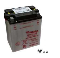 Batteria 12N14-3A YUASA Honda - Kawasaki - Yamaha