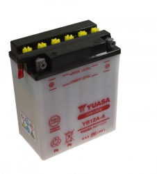 Batteria YB12A-A YUASA Honda - Kawasaki - Yamaha - Ducati