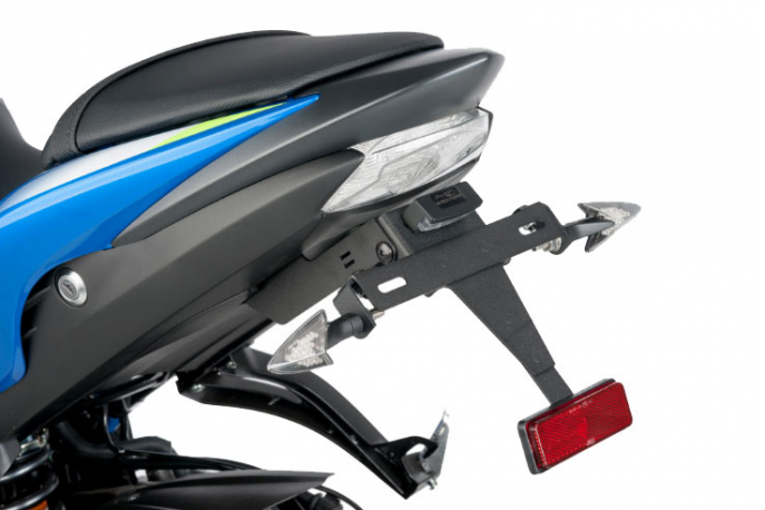 Portatarga In Acciaio Inox Suzuki GSX-S 750 A ABS 