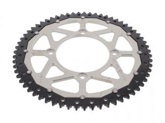 Corona ZF Dual 63 Denti Passo 428 Argento Beta RE 125 - RR 125 LC Motard