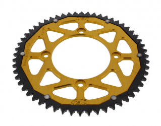 Corona ZF Dual 56 Denti Passo 428 Oro Beta RE 125 - RR 125 LC Motard