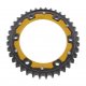 Corona ZF Dual 38 Denti Passo 530 Oro Kawasaki - Suzuki 
