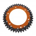Corona ZF Dual 41 Denti Passo 520 Arancione SWM - KTM