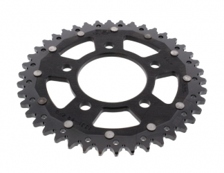 Corona ZF Dual 42 Denti Passo 525 Nero Kawasaki