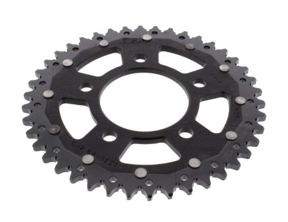 Corona ZF Dual 42 Denti Passo 525 Nero Kawasaki 