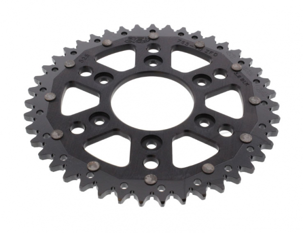 Corona ZF Dual 43 Denti Passo 525 Nero Ducati Multistrada 950 ABS 