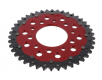 Corona ZF Dual 42 Denti Passo 525 Rosso Honda - Triumph