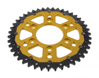 Corona ZF Dual 43 Denti Passo 525 Oro Ducati Multistrada 950 ABS