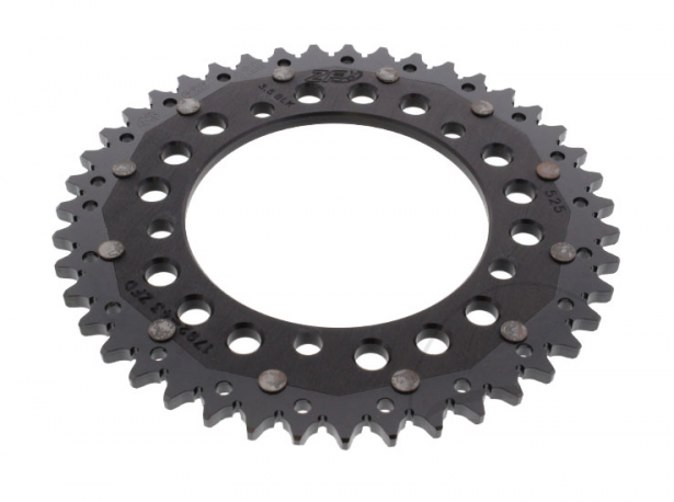 Corona ZF Dual 43 Denti Passo 525 Nero Kawasaki - Suzuk