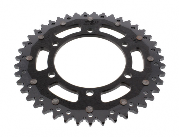 Corona ZF Dual 43 Denti Passo 525 Nero Triumph