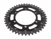 Corona ZF Dual 43 Denti Passo 525 Nero Triumph