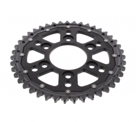 Corona ZF Dual 43 Denti Passo 530 Nero Ducati Multistrada 1200 Enduro ABS