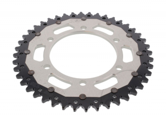 Corona ZF Dual 44 Denti Passo 525 Argento Honda