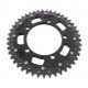 Corona ZF Dual 45 Denti Passo 520 Nero BMW S 1000 RR - S 1000 R ABS