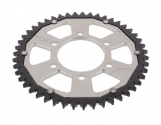 Corona ZF Dual 47 Denti Passo 428 Argento Honda