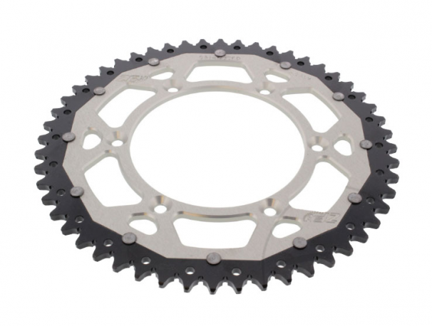 Corona ZF Dual 50 Denti Passo 520 Argento Yamaha WR 250 R - 250 X 