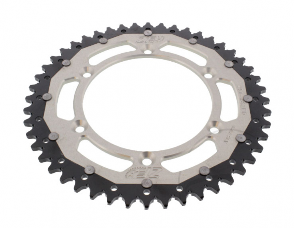 Corona ZF Dual 48 Denti Passo 520 Argento Yamaha WR 250 F GP - 250 F 