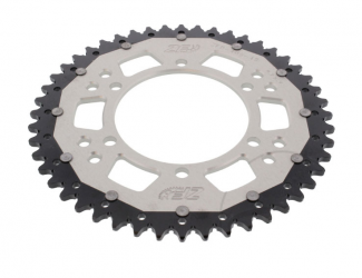 Corona ZF Dual 48 Denti Passo 520 Argento Yamaha - Kawasaki