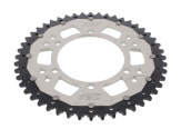 Corona ZF Dual 48 Denti Passo 520 Argento Ducati
