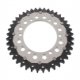 Corona ZF Dual 41 Denti Passo 520 Nero Triumph