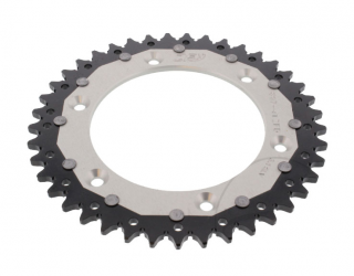 Corona ZF Dual 41 Denti Passo 520 Argento KTM - Husqvarna