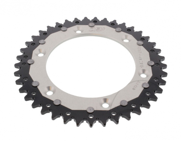 Corona ZF Dual 41 Denti Passo 520 Argento KTM - Husqvarna