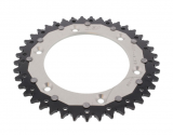 Corona ZF Dual 41 Denti Passo 520 Argento KTM - Husqvarna