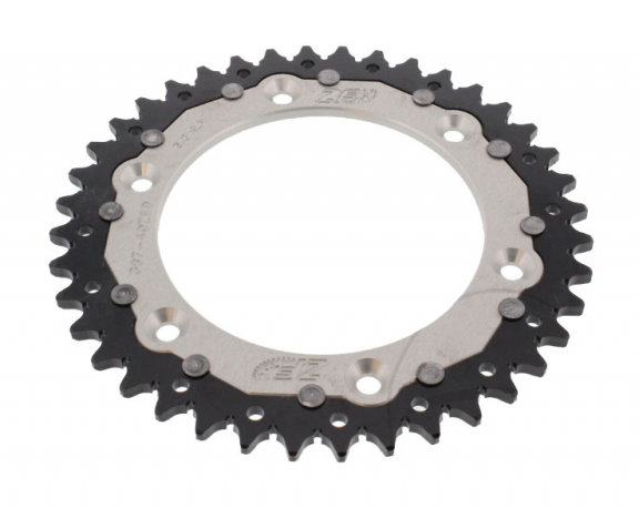 Corona ZF Dual 40 Denti Passo 520 Argento Husqvarna - KTM
