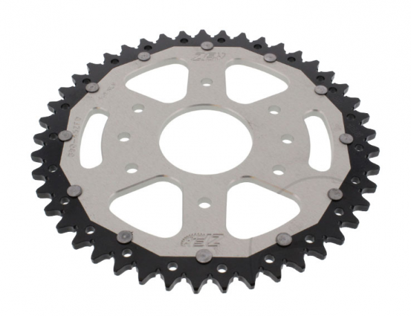 Corona ZF Dual 45 Denti Passo 520 Argento Husqvarna - KTM