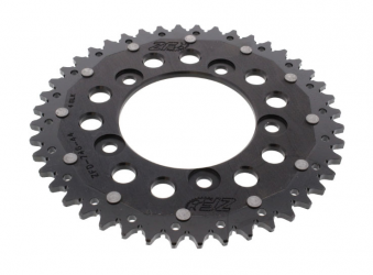 Corona ZF Dual 44 Denti Passo 520 Nero Ducati