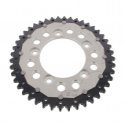 Corona ZF Dual 44 Denti Passo 520 Argento Ducati