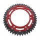 Corona ZF Dual 47 Denti Passo 520 Rosso Suzuki - Husqvarna