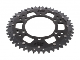 Corona ZF Dual 47 Denti Passo 520 Nero Suzuki - Yamaha