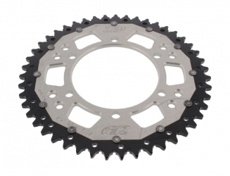 Corona ZF Dual 47 Denti Passo 520 Argento Suzuki - Yamaha