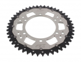 Corona ZF Dual 47 Denti Passo 520 Argento Suzuki - Yamaha