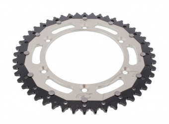Corona ZF Dual 49 Denti Passo 520 Argento Beta - Suzuki - SWM