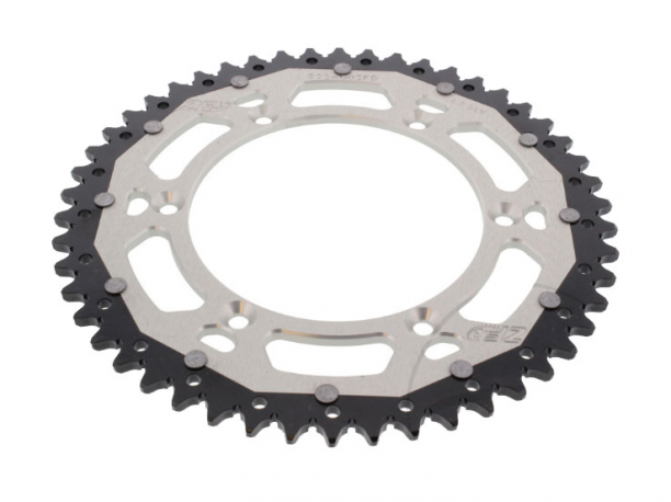 Corona ZF Dual 50 Denti Passo 520 Argento Beta - Husqvarna - Suzuki 