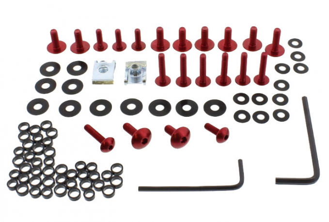 Kit Viti Carene In Alluminio anodizzato Honda CBR 600 RR 