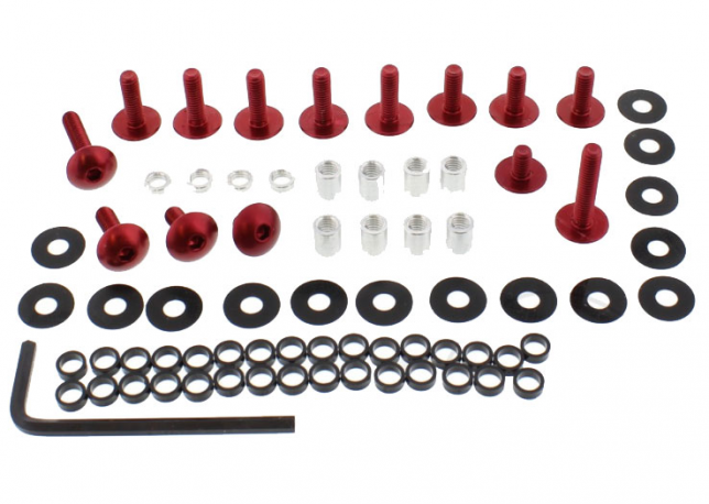 Kit Viti Carene In Alluminio anodizzato Suzuki GSR 750 A ABS 