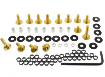 Kit Viti Carene In Alluminio anodizzato Suzuki GSR 750 A ABS